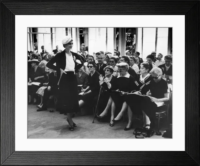 Framed Print : Fashion Journalists Framed Print : Fashion Journalists