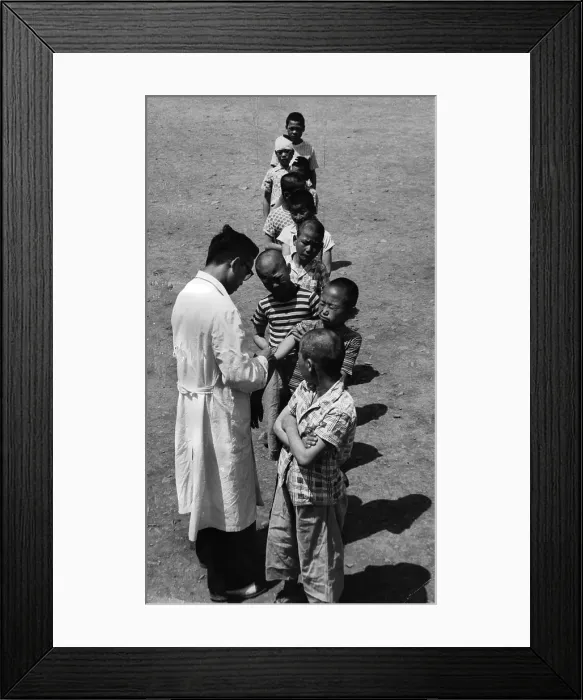 Framed Print : Injection Line Framed Print : Injection Line