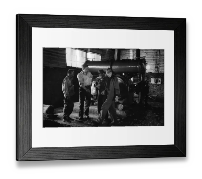 Framed Print : Mining Project Framed Print : Mining Project