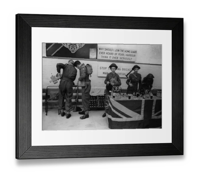 Framed Print : Recruitment Party