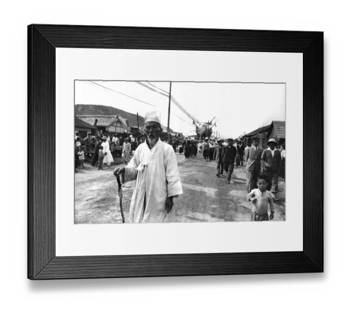 Framed Print : Korean Funeral Framed Print : Korean Funeral