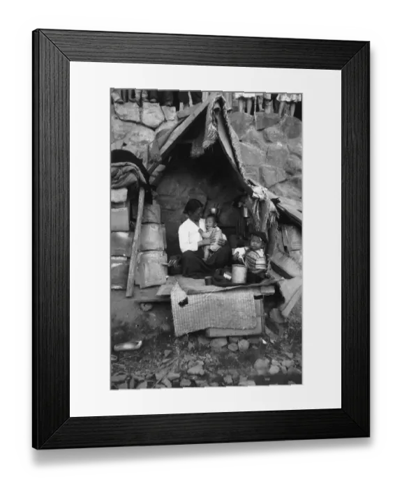 Framed Print : Post-War Korea