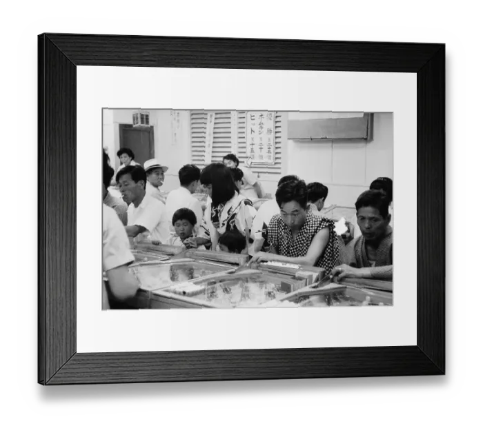 Framed Print : Pin-Ball Saloon