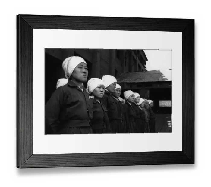 Framed Print : Korean Workers Framed Print : Korean Workers