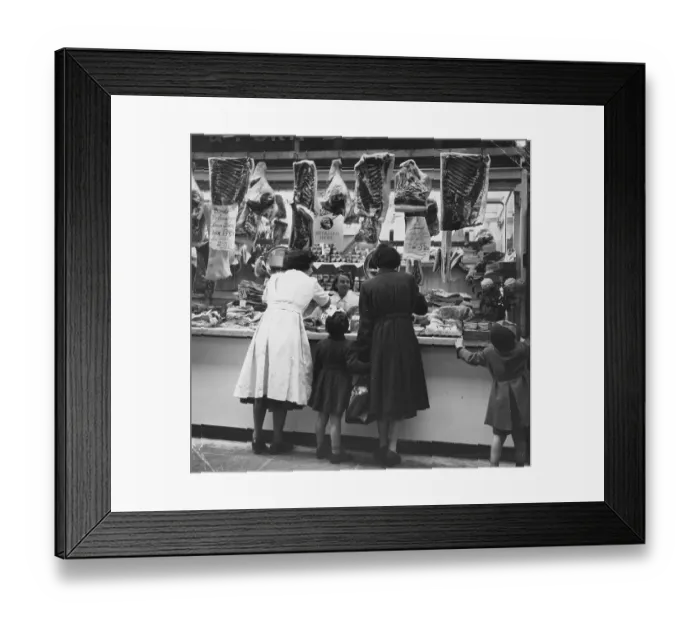 Framed Print : The Butchers Framed Print : The Butchers