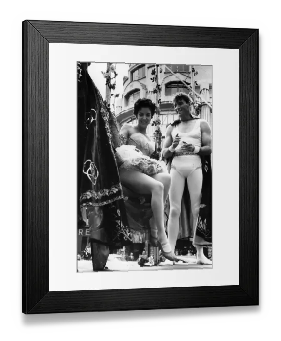 Framed Print : Trapeze Parade Framed Print : Trapeze Parade
