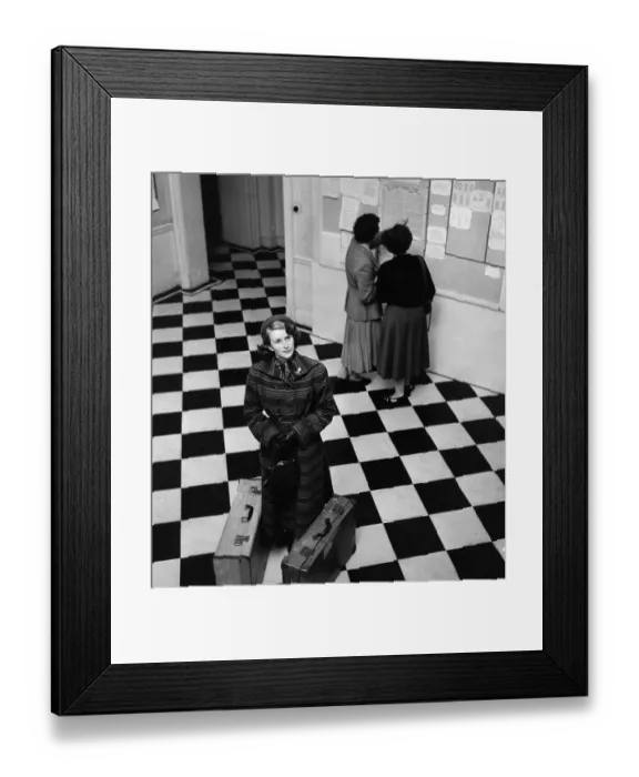 Framed Print : Student Arrival Framed Print : Student Arrival