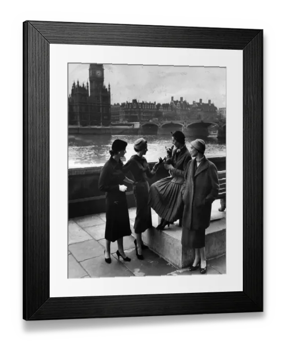Framed Print : London Couture