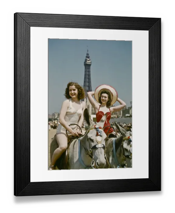 Framed Print : Holiday In Blackpool Framed Print : Holiday In Blackpool