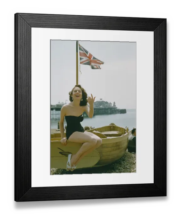 Framed Print : British Holiday Framed Print : British Holiday
