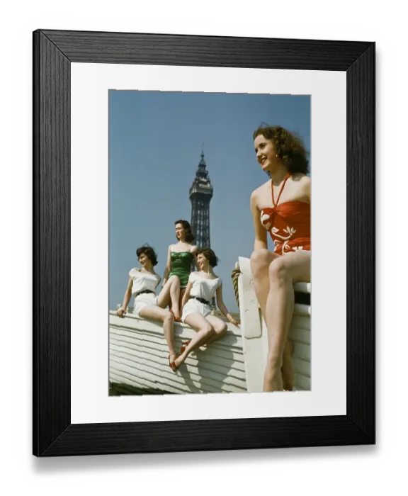Framed Print : Blackpool Beach Framed Print : Blackpool Beach