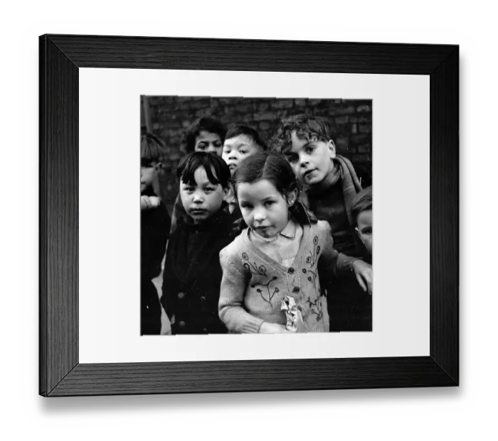 Framed Print : Street Kids