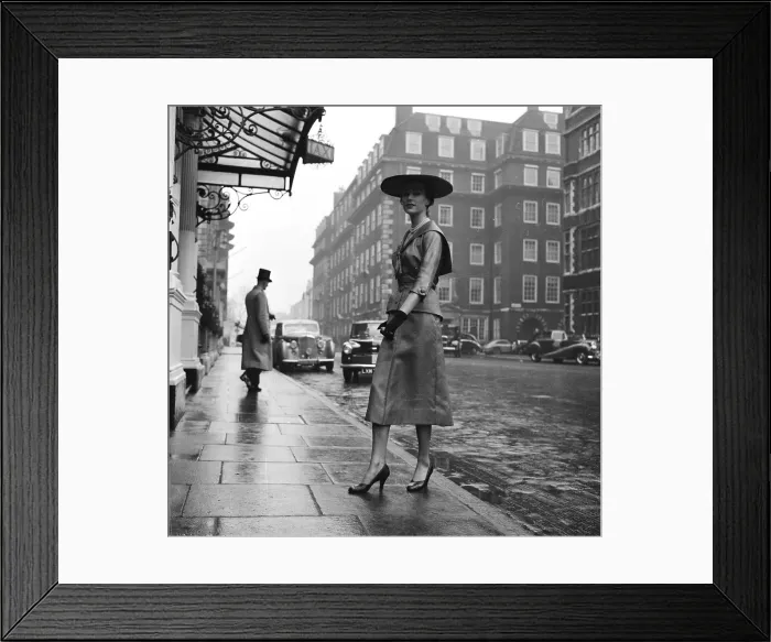 Framed Print : Town Fashion Framed Print : Town Fashion