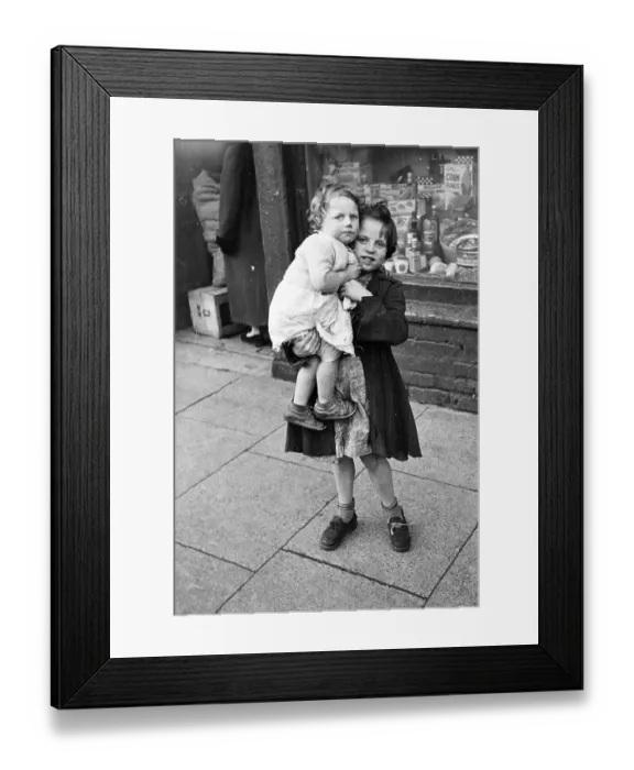 Framed Print : Street Girls Framed Print : Street Girls