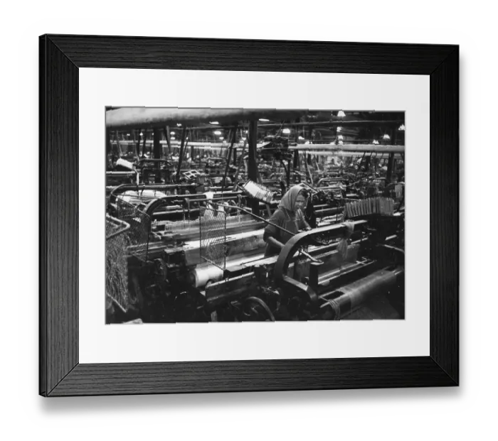 Framed Print : Fabric Factory Framed Print : Fabric Factory