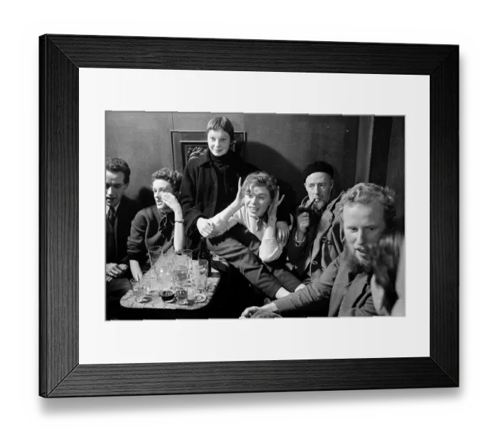 Framed Print : Belfast Artists