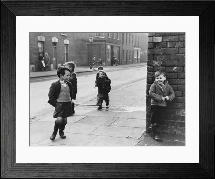 Framed Print : Belfast Kids Framed Print : Belfast Kids