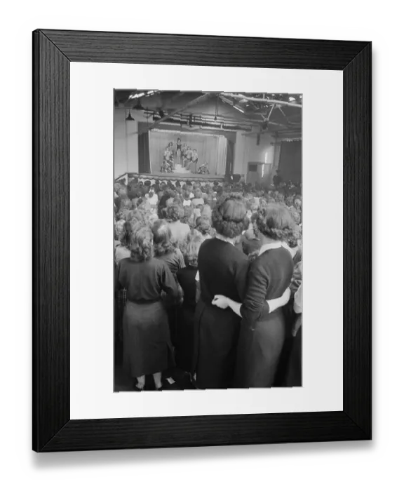 Framed Print : Liverpool Audience