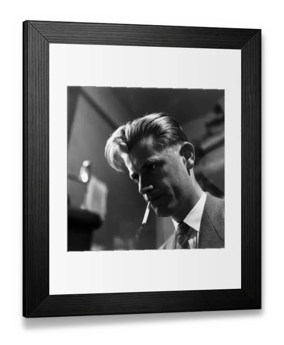 Framed Print : One Man Newspaper Framed Print : One Man Newspaper