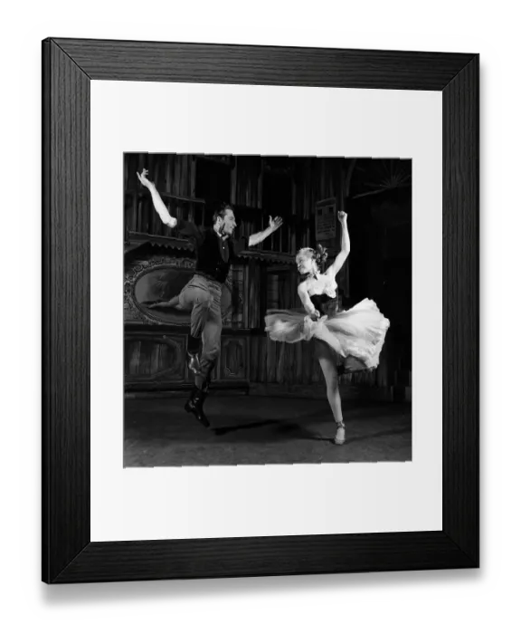 Framed Print : Cowboy Ballet