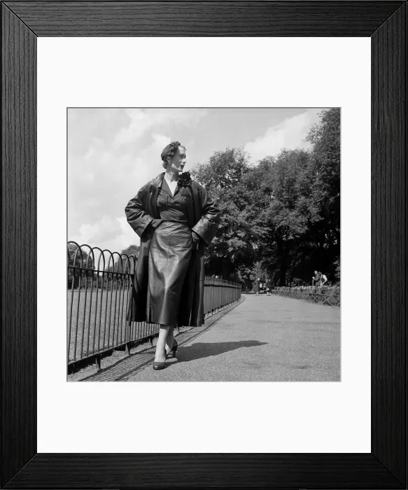 Framed Print : Leather In London