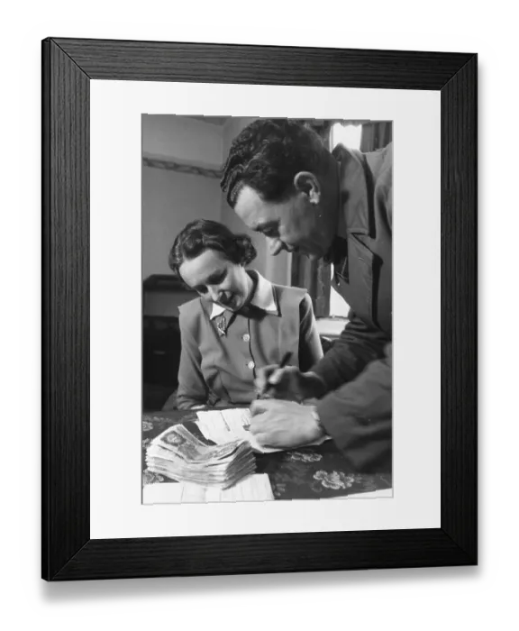 Framed Print : Insurance Man Framed Print : Insurance Man
