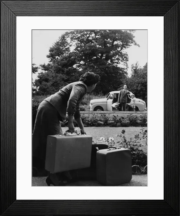 Framed Print : Family Car Framed Print : Family Car