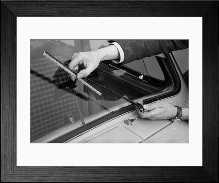 Framed Print : Windscreen Wiper Framed Print : Windscreen Wiper