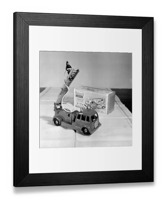 Framed Print : Toy Fire Engine Framed Print : Toy Fire Engine