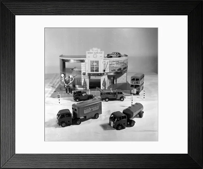 Framed Print : Model Garage Framed Print : Model Garage