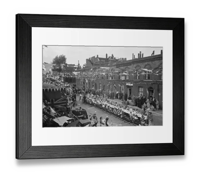 Framed Print : Morpeth Street Party Framed Print : Morpeth Street Party
