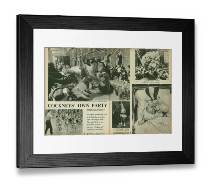 Framed Print : Cockneys Own Party Framed Print : Cockneys Own Party