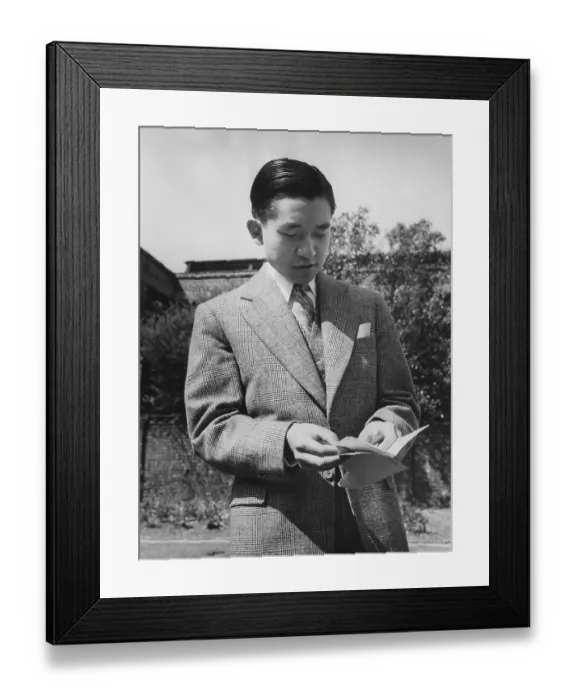 Framed Print : Akihito In London Framed Print : Akihito In London