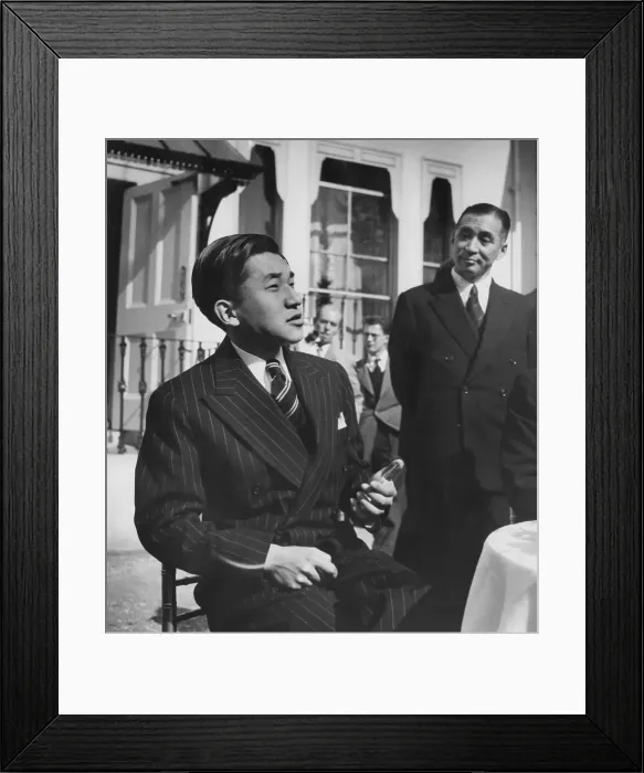 Framed Print : Akihito In London Framed Print : Akihito In London