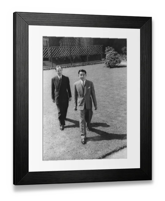 Framed Print : Akihito In London Framed Print : Akihito In London