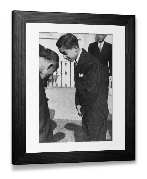 Framed Print : Akihito In London Framed Print : Akihito In London