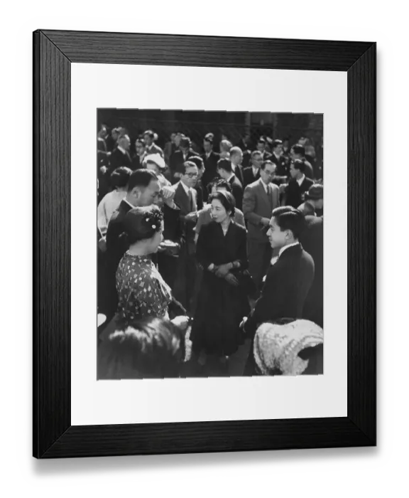 Framed Print : Akihito At London Garden Party Framed Print : Akihito At London Garden Party