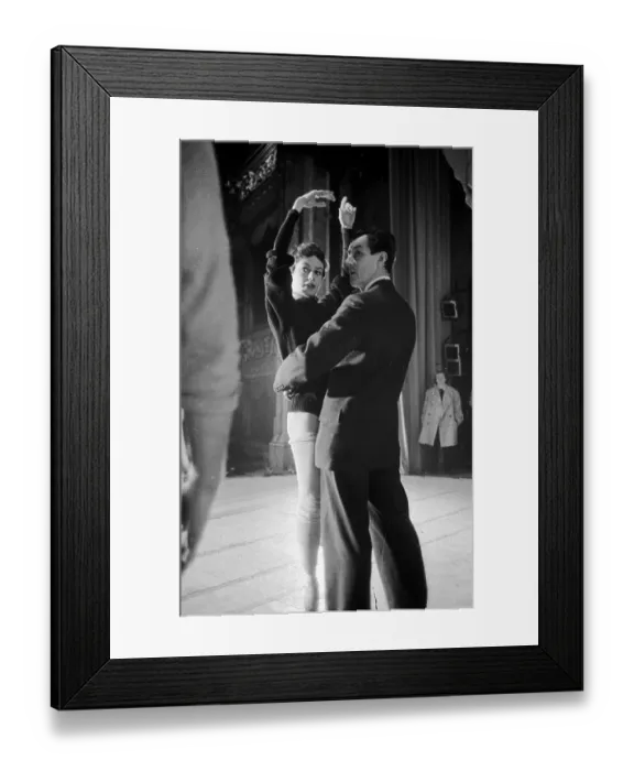 Framed Print : Like This. 11th April 1953: Anton Dolin (1904 - 1983) producer, choreographer