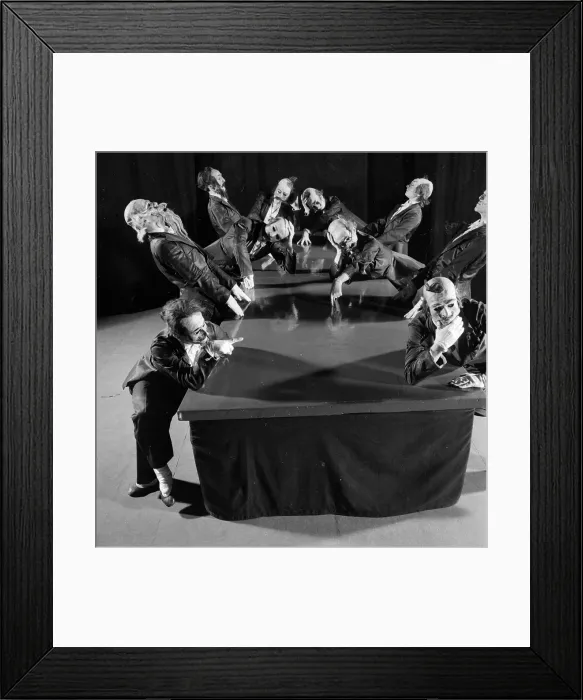 Framed Print : Gentlemen In Black Framed Print : Gentlemen In Black