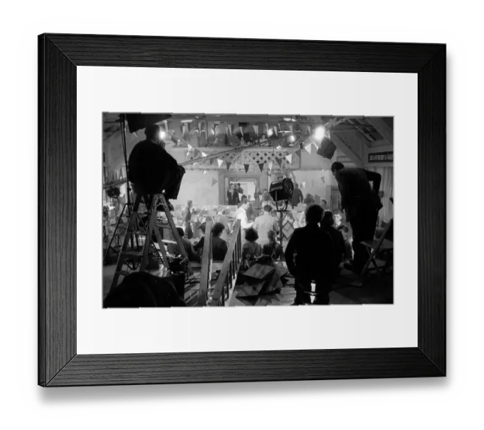 Framed Print : Filming Village Framed Print : Filming Village