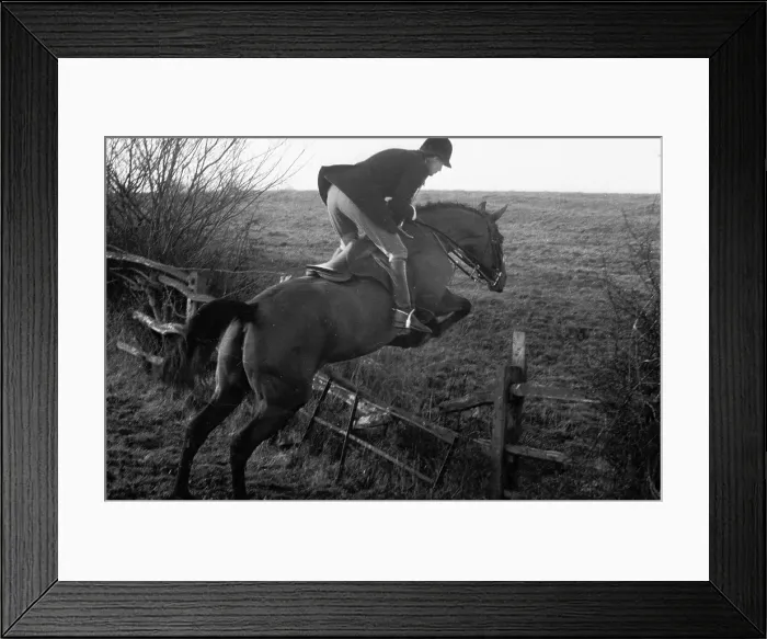 Framed Print : Making The Jump