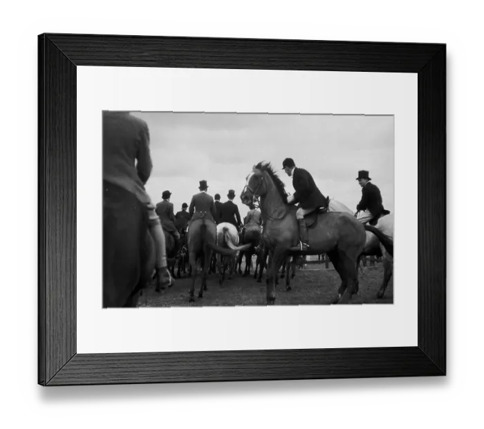 Framed Print : Off To Hunt Framed Print : Off To Hunt