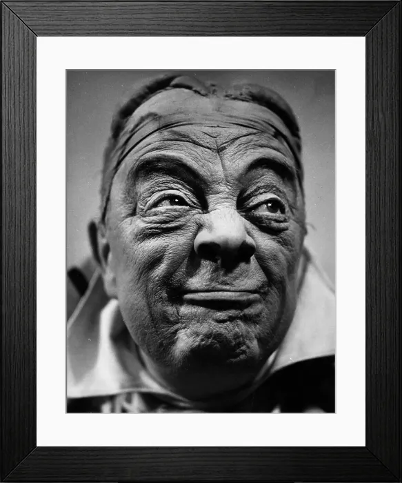 Framed Print : Toad. January 1953: Comic actor Leslie Henson Framed Print : Toad. January 1953: Comic actor Leslie Henson