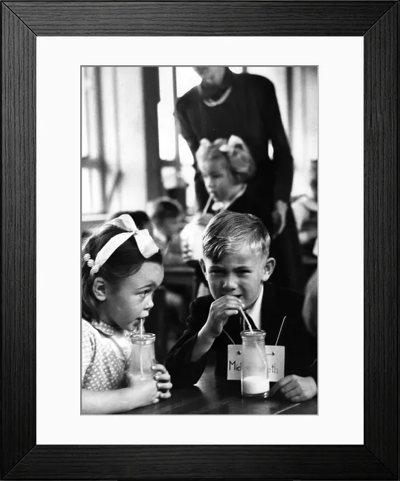 Framed Print : Milk Ration Framed Print : Milk Ration
