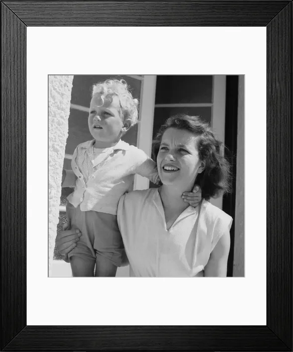 Framed Print : Mother And Son Framed Print : Mother And Son