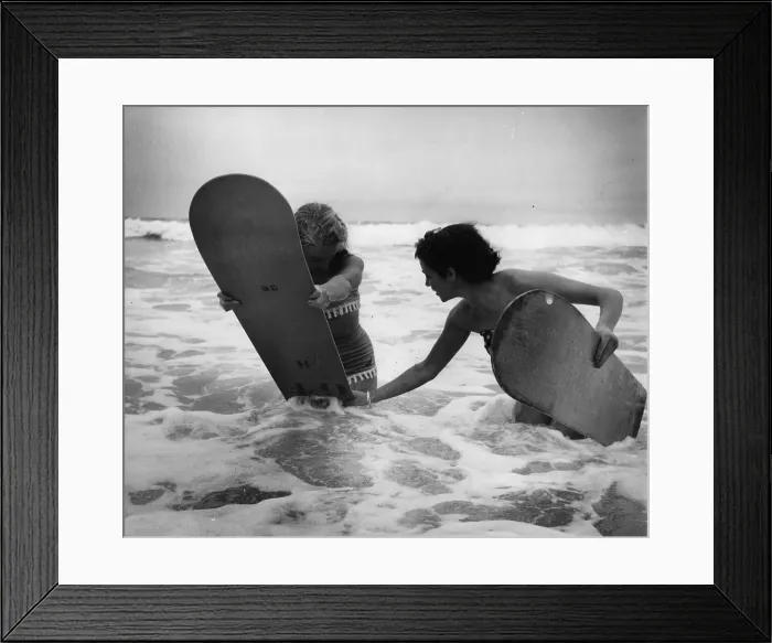 Framed Print : Surf Riders Framed Print : Surf Riders