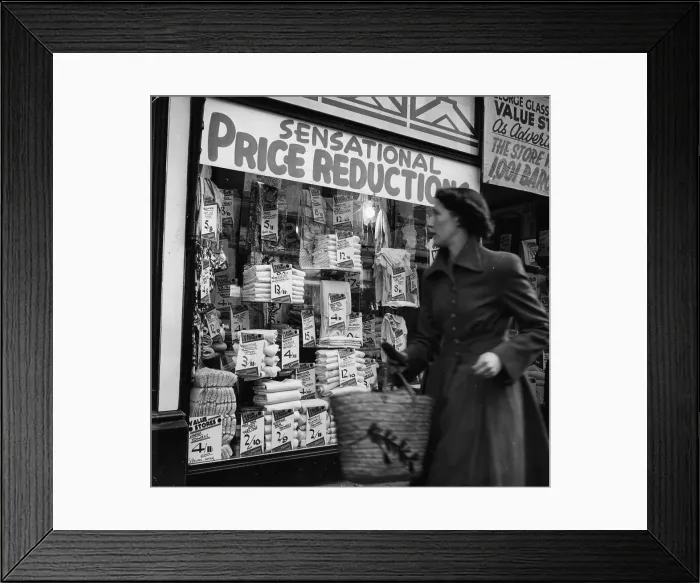 Framed Print : Cotton Sale Framed Print : Cotton Sale