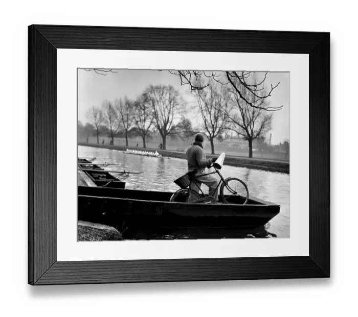 Framed Print : The Coach. 22nd March 1952: Dr James Owen, one of the four Cambridge coaches Framed Print : The Coach. 22nd March 1952: Dr James Owen, one of the four Cambridge coaches