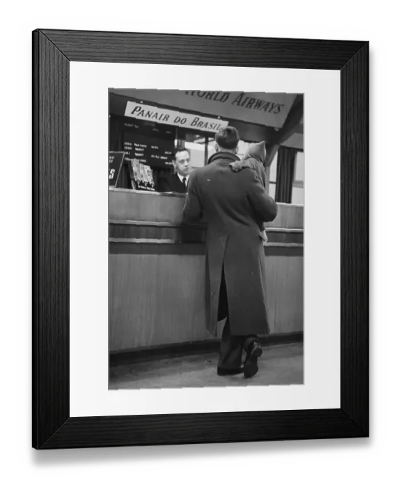 Framed Print : Checking In