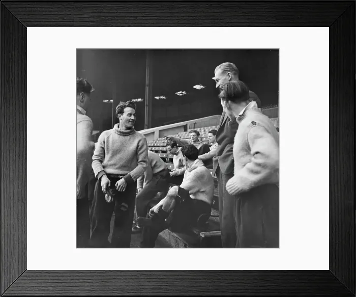 Framed Print : Manchester City Training Session Framed Print : Manchester City Training Session